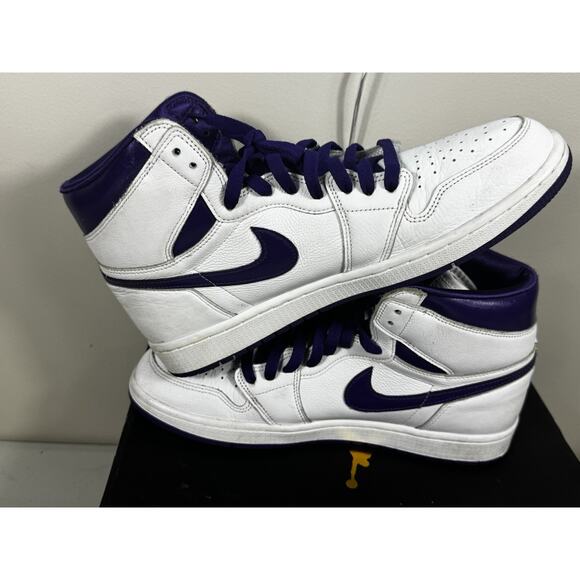 Nike Air Jordan 1 OG High Court Purple W CD0461-151 Women’s 12 / Men’s 10.5 - Picture 7 of 9